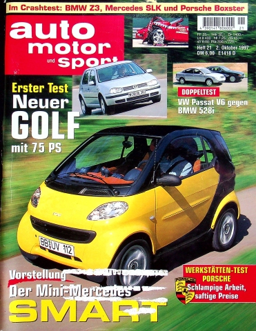Deckblatt Auto Motor und Sport (21/1997)